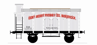 BuBi Model N40060 - N - Bierwagen Č.Budějovice